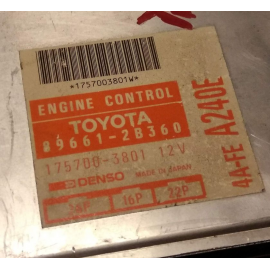 Блок управления ДВС Toyota Corona t190 4A
